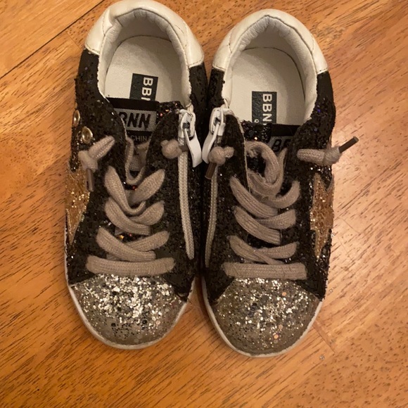 BBNIUNIU QIQILE BBNN Made in China glitter sneakers good condition size 28/190 - Picture 2 of 13